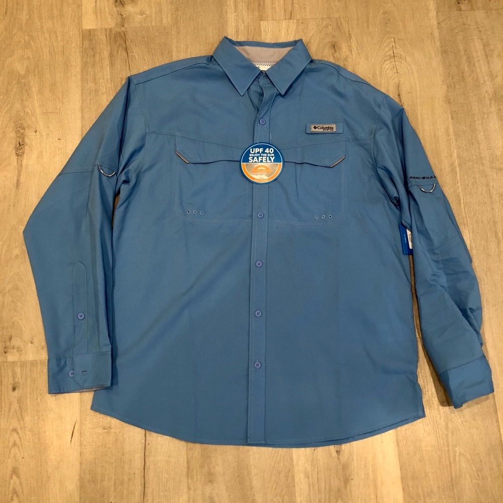 Columbia men’s Fishing long sleeve shirt
